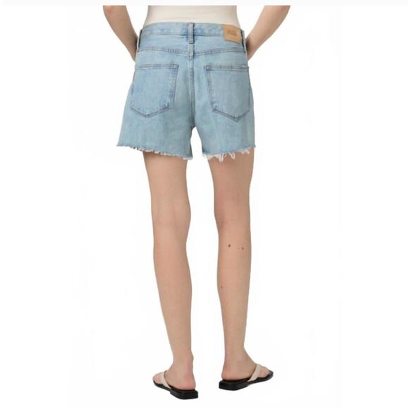 Paige Archie High Rise Relaxed In Vintage Inspired Denim Shorts Size 28 - Picture 7 of 9